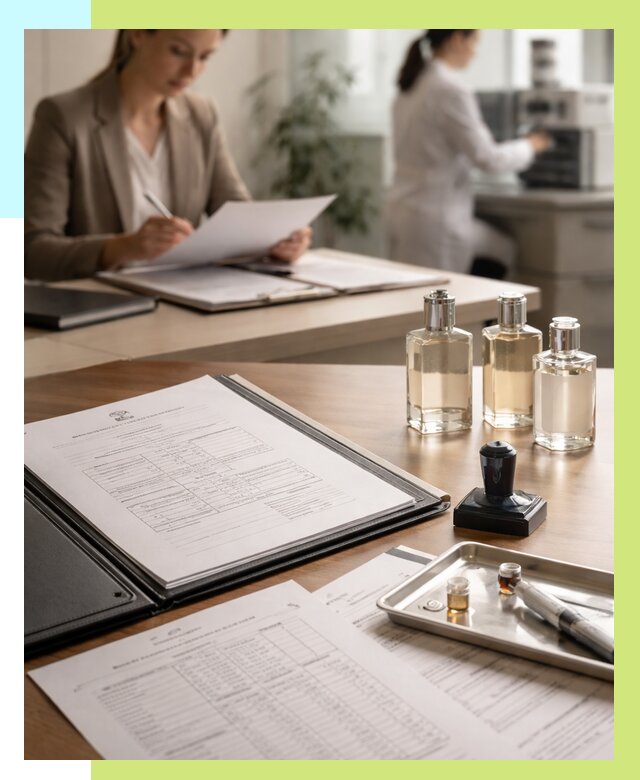 Сертификация парфюмерии в Кондопоге от 15228 р. | Алешин-Кнп