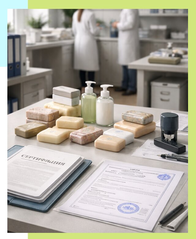 Сертификация мыла и сертификат на мыло в Кондопоге от 12182 | Алешин-Кнп