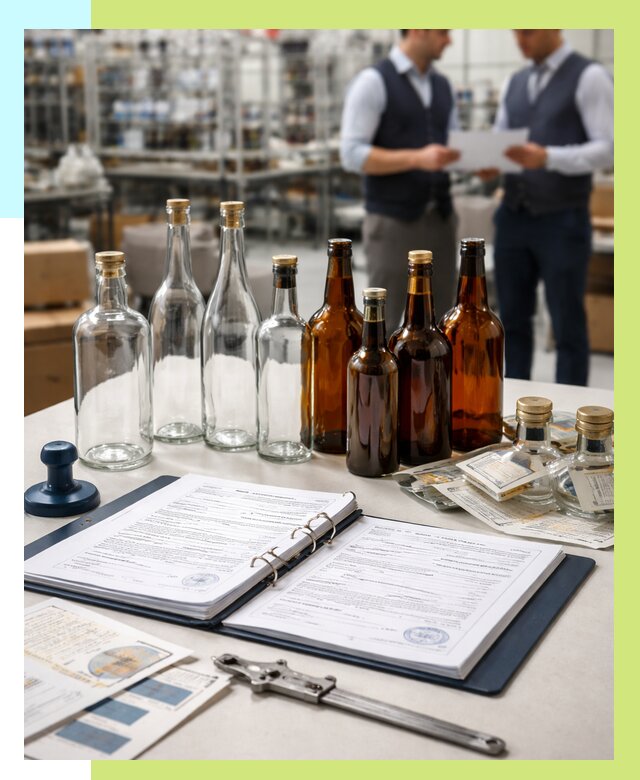 Сертификация стеклянных бутылок в Кондопоге от 25380 р. | Алешин-Кнп