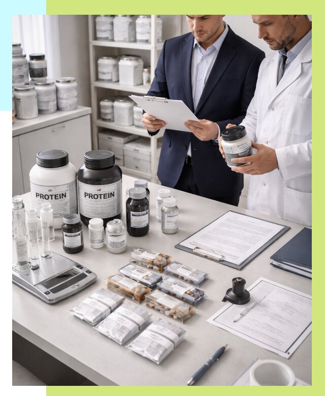 Сертификация спортивного питания в Кондопоге от 15228 р., Алешин-Кнп