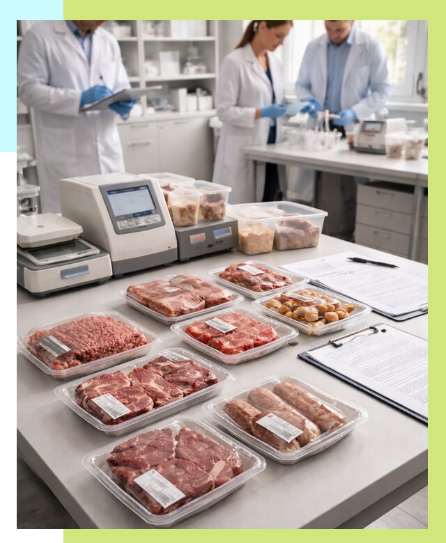 Сертификация мясной продукции в Кондопоге от 20304 р. | Алешин-Кнп