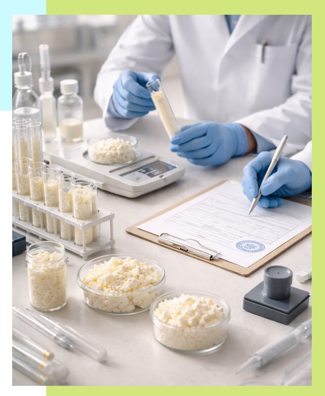 Сертификация творога в Кондопоге от 12182 р. под ключ | Алешин-Кнп