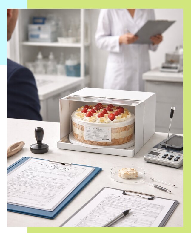 Сертификация тортов в Кондопоге от 9137 р. заказать | Алешин-Кнп