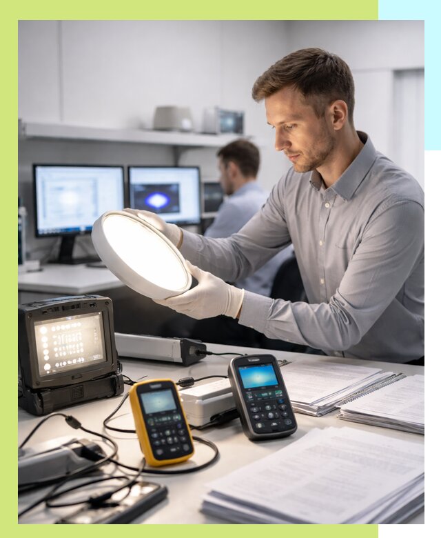 Сертификация светильников в Кондопоге: испытания и оформление