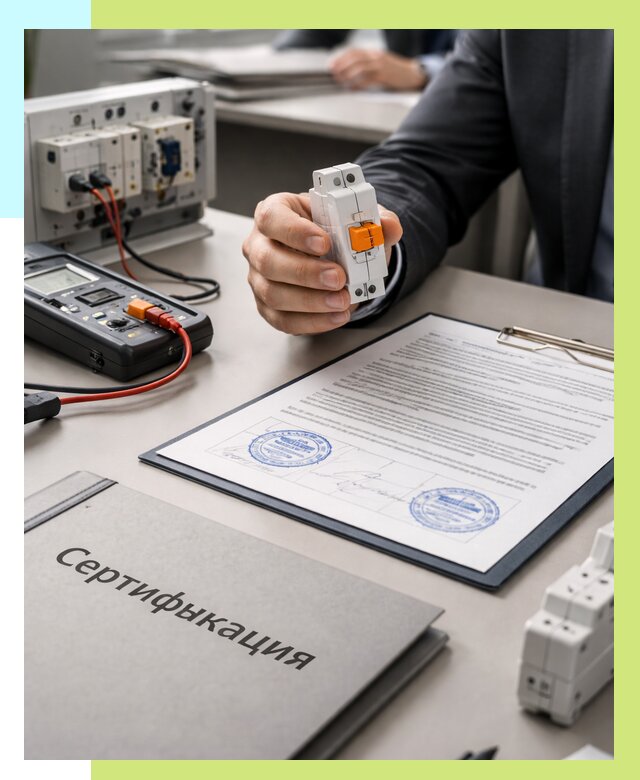 Сертификация выключателей под ключ в Кондопоге от 15228 р. | Алешин-Кнп