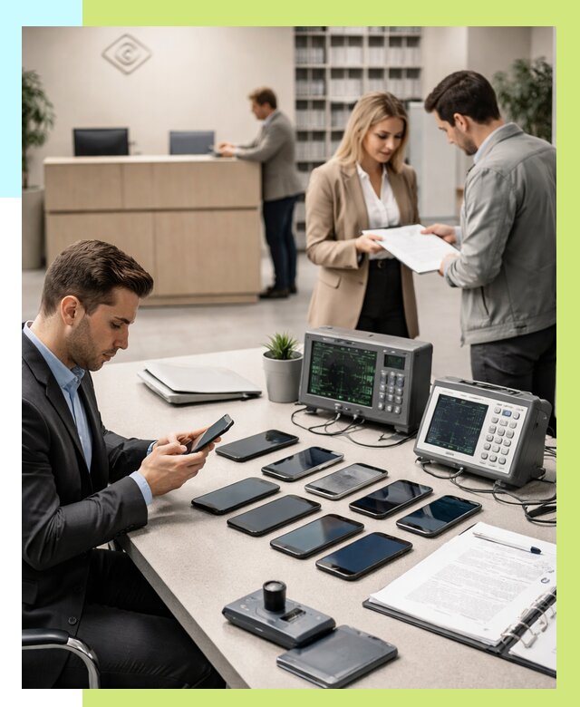 Сертификация телефонов в Кондопоге от 25380 р. под ключ | Алешин-Кнп