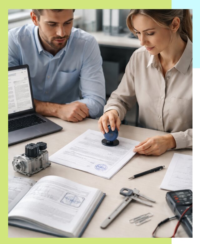 Выдача паспорта изделия и техническая экспертиза продукции в Кондопоге