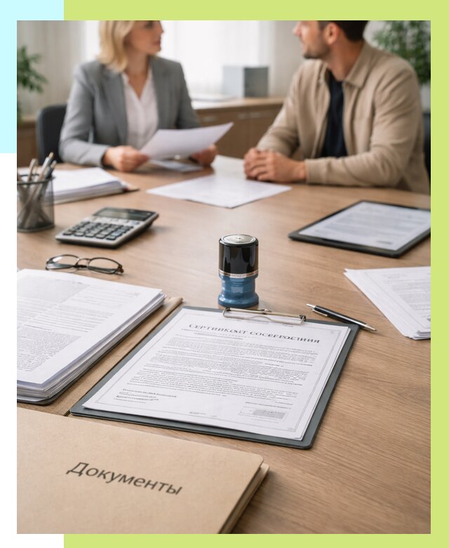 Сертификат соответствия на продукцию в Кондопоге от 15228 р.|Алешин-Кнп