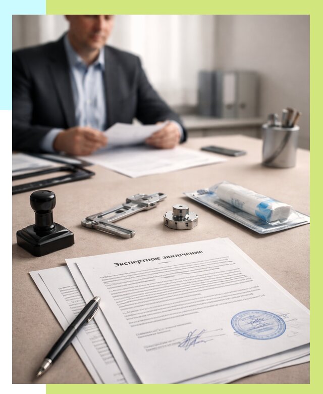 Экспертное заключение на продукцию в Кондопоге от 8629 р. | Алешин-Кнп