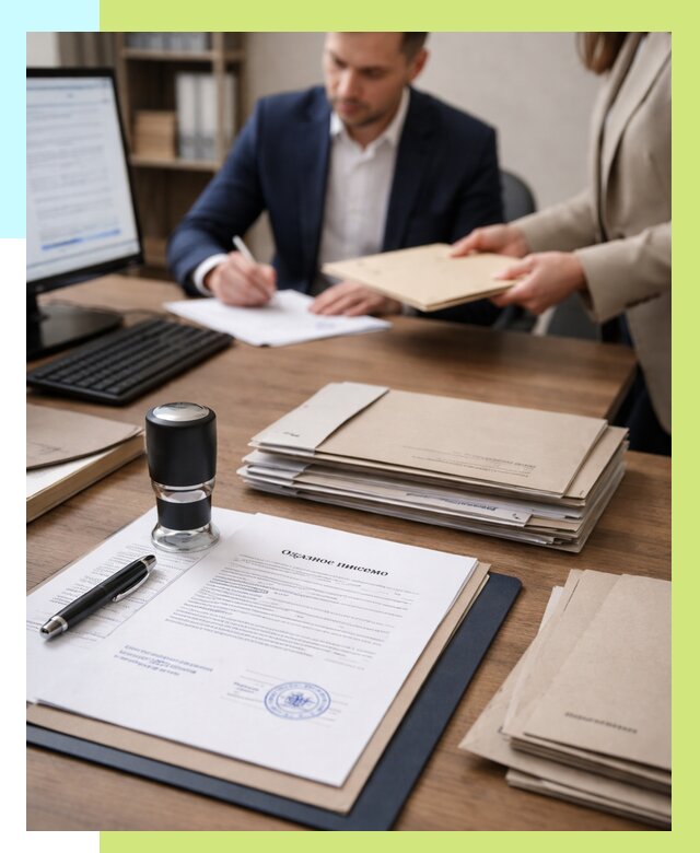 Отказное письмо для таможни в Кондопоге от 3046 р, Алешин-Кнп