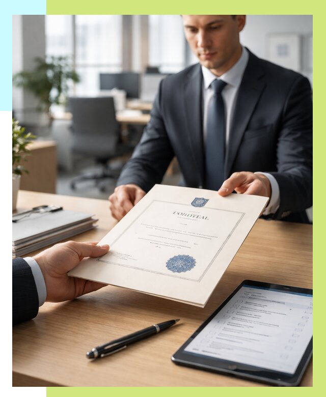 Сертификат ISO 30301 в Кондопоге от 35532 р. | Алешин-Кнп - под ключ