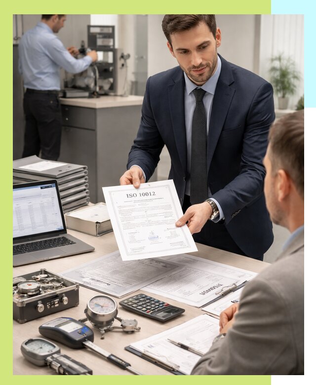Выдача сертификата ISO 10012 по требованиям метрологии в Кондопоге