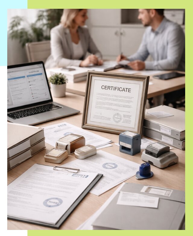 Сертификация компании в Кондопоге от 45684 р. | Алешин-Кнп — заказ